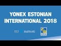 Monnberg / Paul vs Krausz / Samatcha (MD, R16) - YONEX Estonian Intl. 2018