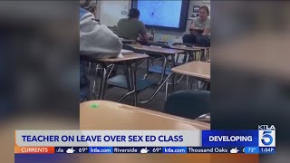Orange County high school teacher placed on leave after sexual pleasure discussed in anatomy class