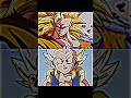 SSJ3 GOKU vs SSJ3 GOTENKS! #dragonball #anime #edit #recommended #shorts