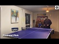 Forehand & Backhand flick training for beginners!