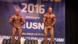 NABBA England 2016 - Masters Over 50 Posedown