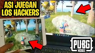 ASÍ JUEGAN LOS HACKERS en PUBG MOBILE - MODO ESPECTADOR con WALLHACK *increible*