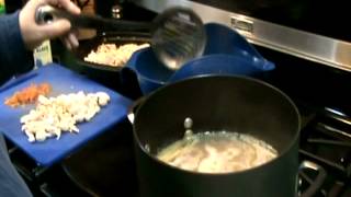 Thai Ginger Coconut Chicken Soup - Jazzy Gourmet Cooking School