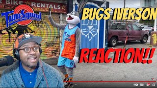 Bugs Bunny 1v1 Basketball at Venice Beach Space Jam IRL  (Reaction)