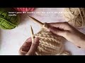 how to knit knit stitch below ksb