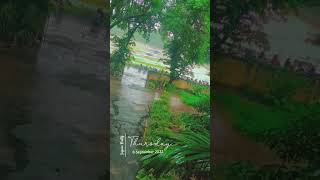 full rain at my school 🌧️🌧️