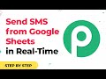 How to Send SMS from Google Sheets Contacts in Real-Time | Automated Text Message Google Sheets