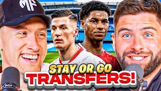 STAY ❌ or GO ✅ | Brutally Ranking PL Transfer Rumours!