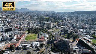 🛸 Spectacular 4K Drone View of Quito, Ecuador: La Mariscal, Marriott Hotel & Beyond