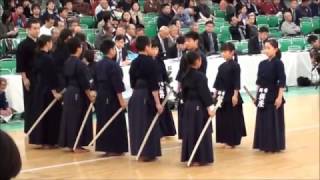 第64回全日本剣道選手権大会_少年剣道指導「木刀による剣道基本技稽古法」演武