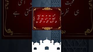 Hazrat Ali r.a ka qol | Islamic Quotes in Urdu | #shorts