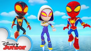 Marvel's Spidey and his Amazing Friends S3 Short #3 | Web-Spinner Suits | @disneyjunior x @MarvelHQ