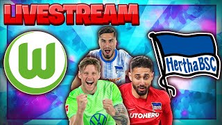 🔴 BUNDESLIGA LIVE | VfL Wolfsburg gegen Hertha BSC | Wolfsburg Hertha Berlin Livestream | Watchalong