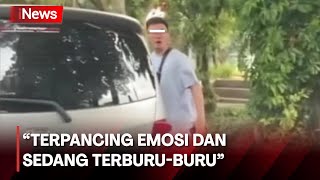 VIRAL! Aksi Pengemudi Mobil Arogan di Bandung