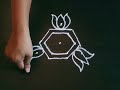 अंगणात काढा 4 ते 1 ठिपक्यांची रांगोळी 4 to1 dots rangoli dots rangoli kolam daily small rangoli