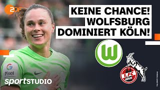 VfL Wolfsburg – 1. FC Köln | Frauen-Bundesliga, 20. Spieltag Saison 2023/24 | sportstudio