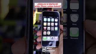 Interfaz Primer iPhone VS primer Android HTC DREAM T-Mobile G1 #primerandroid #primeriphone #iphone