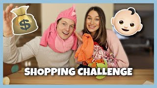 BABY SHOPPING CHALLENGE! Husband vs Wife | The Herbert's