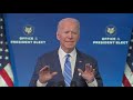 biden lays out coronavirus and economic recovery plans 1 14 full live stream