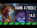 FIDDLESTICKS vs SYLAS (JGL) | Rank 4 Fiddle, 13/2/10, Godlike | TR Grandmaster | 14.8