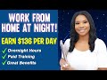 🌙 Work From Home At Night! Overnight Customer Service Work-From-Home Job Hiring Now!