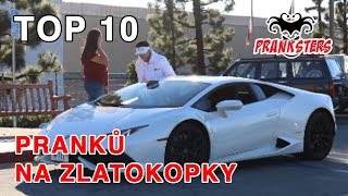 TOP 10 PRANKŮ NA ZLATOKOPKY!