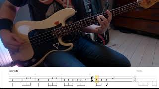 Ghost - Secular Haze - Bass Cover (with tab!)