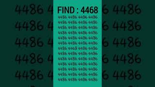 ODD THE EASY NUMBER #numbers #puzzle #mathematics #maths #ssc #shorts #video