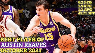 AUSTIN REAVES FIRST MONTH AS A LAKER HIGHLIGHTS I 2021-2022 SEASON