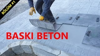 BASKI BETON NASIL YAPILIR? BÖLÜM 1 | BETON DÖKME PERDAH AŞAMALARI