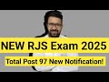 NEW RJS Vacancy 2025 || Total Post 97