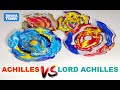 BEYBLADE ACHILLES VS LORD ACHILLES WBBA SPECIAL  | BEYBLADE ELECTRIC LAUNCHER PAK CHU CHANNEL