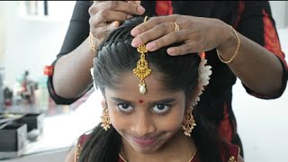 beautiful hair style in Tamil