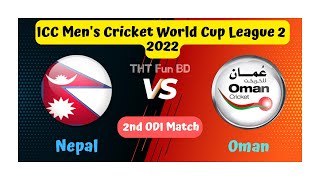 Nepal Vs Oman, OMA vs NEP, ICC Men's CWC League 2, Live Scorecard Streaming & Updates 2022