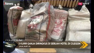 BNN Ringkus 3 Kurir Narkoba, Petugas Amankan 300 Kilogram Ganja Kering - Police Line 17/05