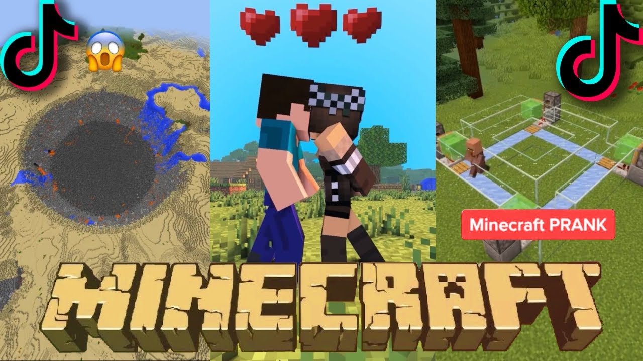 Minecraft Tik Tok Compilation Minecraft Tiktok Meme 5 Youtube