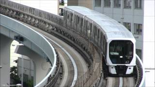 ゆりかもめ　Yurikamome train in Tokyo