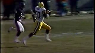 Keith Woodside 68 Yard Touchdown Run Packers vs Bears Dec 17, 1989