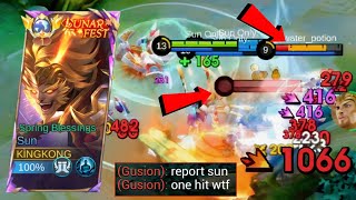 I FINALLY FOUND NEW SUN ONEHIT BUILD 2025 AFTER PATCH 1.9.56!! (auto winstreak💀) | MLBB