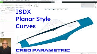 Creo Parametric - ISDX | Style Tool - Planar Curves