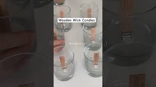 DIY Wooden wick Candles #candlemaking #candlemakingathome #candlemakingbusiness #woodenwickcandles