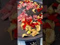 Paella de secreto con alcachofas!