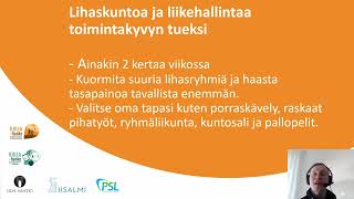 Aikuisten - ja senioreiden liikuntasuositukset