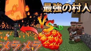 メラメラの実VS最強の村人【マイクラ実況】