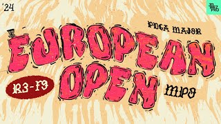 2024 European Open | MPO R3F9 | McBeth, Dickerson, Miranda, Latta  | Jomez Disc Golf