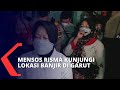 Berikan Bantuan, Mensos Risma Datangi Lokasi Banjir Garut