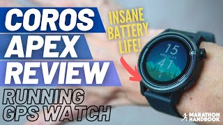 Coros Apex Running GPS Watch Review: Insane Battery Life