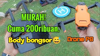 DRONE P8 TEST TERBANG DAN HASIL CAMERA | A M TOYS