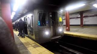 ᴴᴰ The Weird R68 on Concourse  ((B) (C) (G) and (Q) Trains)