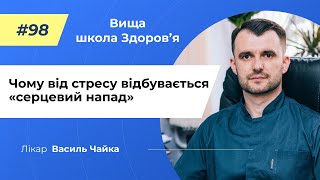 #98 Чому від стресу відбувається «серцевий напад». Спитайте у лікаря Чайки, Вища школа Здоров'я